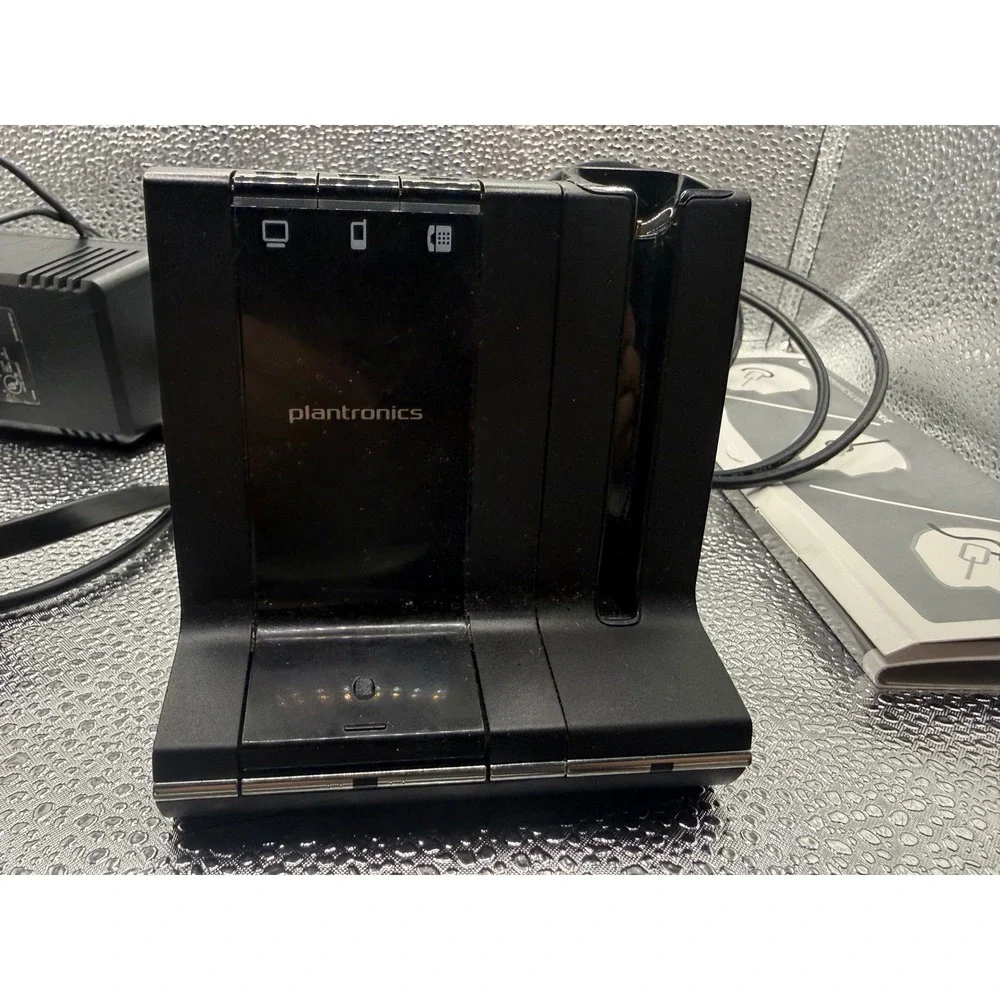 Plantronics CS500 Series Wireless Headset Charging Base and Power Supply only